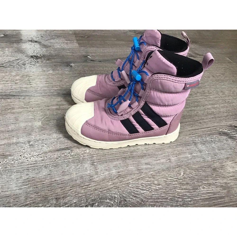 Adidas TD Superstar 360 2.0 Boots Magic Mauve GV9066 Youth Girls Size 10K Boot